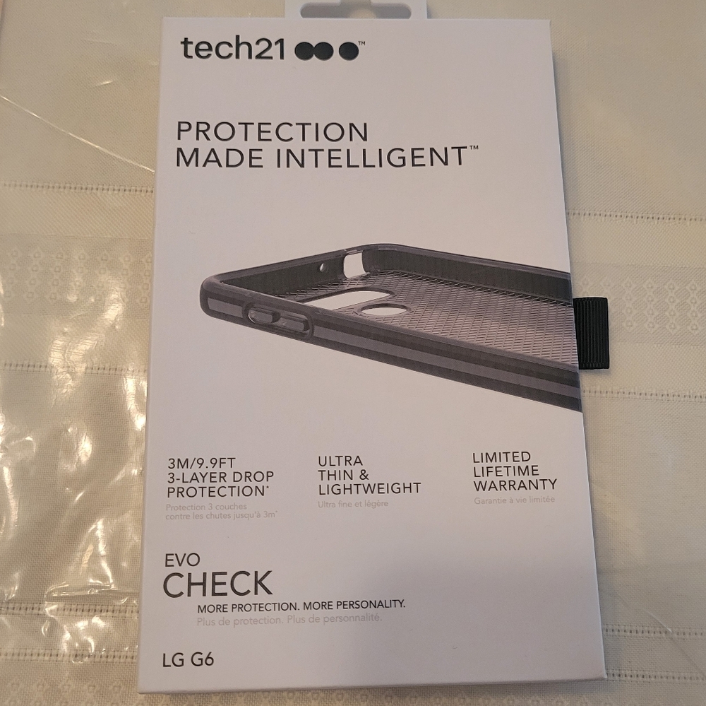 TECH 21 Evo Check Phone Case Black Brand New